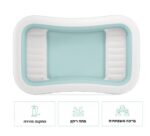 בריכה מתנפחת INTEX 58497 – ישיבה נוחה על מושבים בצדדים